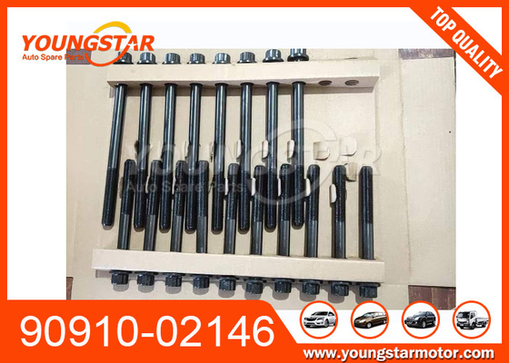 90910-02146 parafusos da cabeça de cilindro para TOYOTA 1KD-FTV Hilux 3.0tdi