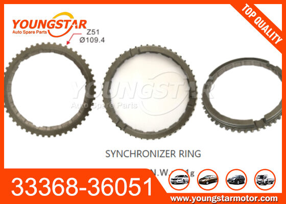Anel de sincronizador metálico para Toyota OEM 33368-36010 Sincronizador de transmissão