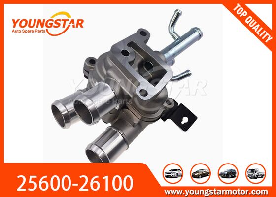 Carcaça do termostato de alumínio para veículos Hyundai – Carcaça do termostato do motor totalmente nova