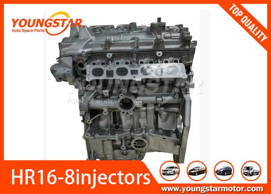 Motor Nissan HR16DE com 8 furos de injetor 1.6L Construção de alumínio