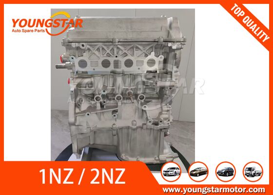 Novo motor de bloco comprido para Toyota 1NZ-FE 2NZ-FE com 60000 km de garantia e construção de alumínio
