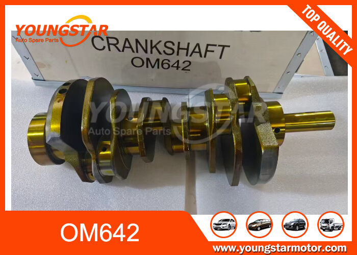 Motor Crankshaft Para Mercedes-Benz OM642 3.0 Diesel OEM A6420302601 A6420302401 com 60000 Kms Garantia