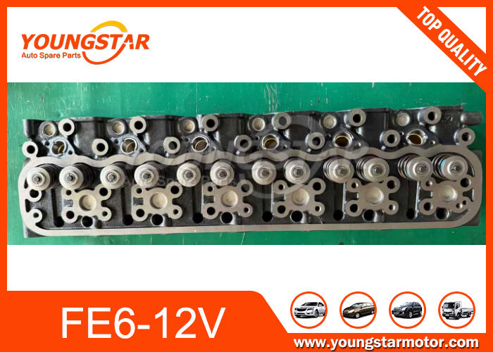 Conjunto Completo de Cabeçote para Nissan FE6-12V com 60000 Kms de Garantia e Embalagem Neutra