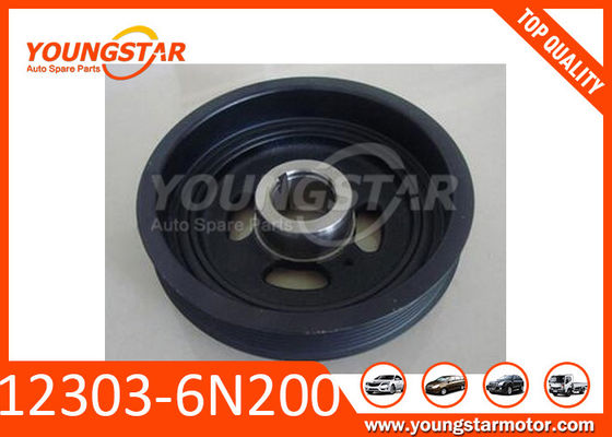 Balanceador harmônico da polia do virabrequim para Nissan QR20DE QR25 OEM 12303-6N200 Tamanho Ext￠148 furos￠43 Altura87,7