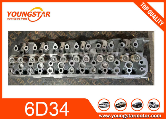 6D34 Cabeça de cilindro completa para Mitsubishi 5861cc 12V Diesel OE Me99721