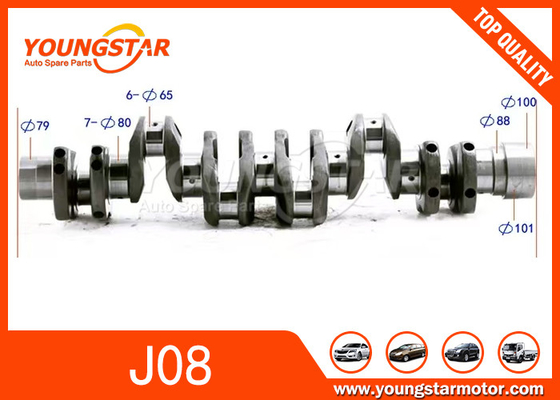 J08E J08C SK330-8 SK350-8 13411-2241 Crankshaft para Hino