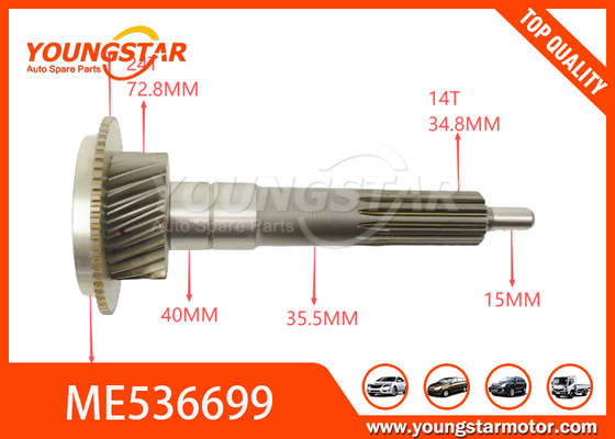 Eixo de entrada de material de aço ME536699 OEM para Mitsubishi Fuso Euro5 com garantia de 30000 km