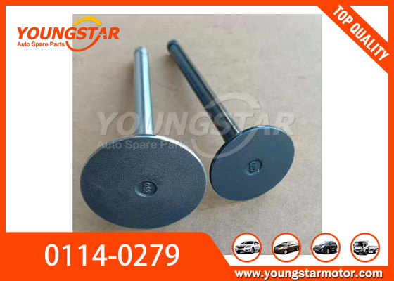 Válvula de Motor Resistente ao Desgaste para ISUZU 6BG1 6BD1 OEM 0114-0279 Válvula de Motor Automotiva