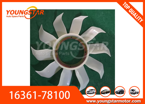 Pás do Ventilador PA66 GF30 Pás do Ventilador de Arrefecimento do Motor Para Hino Dutro 300 Para Toyota Dyna 2003 Caminhão