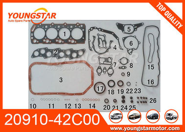 A gaxeta completa de aço do material 20910-42C00 ajustou-se para o elevado desempenho de Hyundai D4BB
