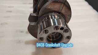 Virabrequim Hyundai Kia D4CB 231114A010