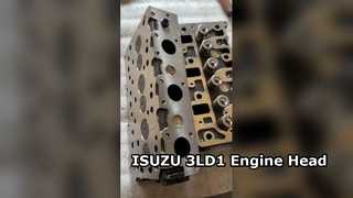 Cabeça de cilindro do motor da máquina escavadora de ISUZU 3LD1 3LD2