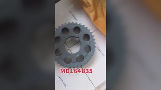 Substituição da roda dentada MD164835 do virabrequim Mitsubishi L200