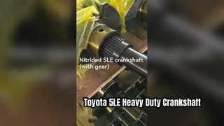 Atualização do motor resistente do virabrequim nitretado Toyota 5LE